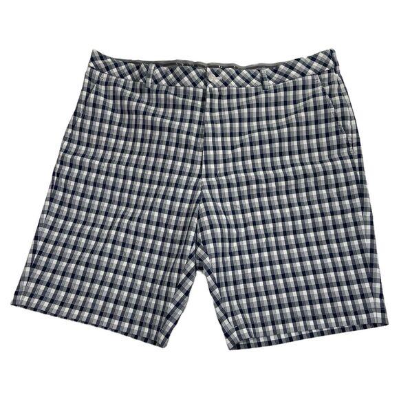 Walter Hagen 11 Majors Navy Plaid Golf Shorts Size 42 - Picture 10 of 10
